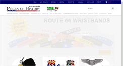 Desktop Screenshot of piecesofhistory.com